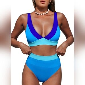 Hilinker Color Block Women's Bikini